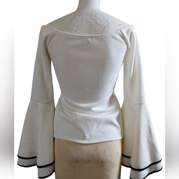 Bar III Bell Sleeve Blouse Size M - Picture 6 of 9